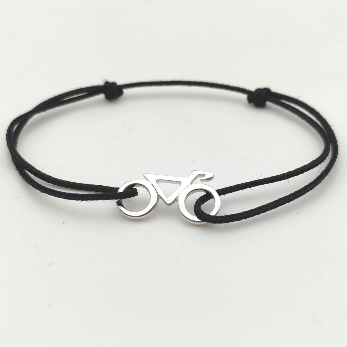 Bracelet vélo argent