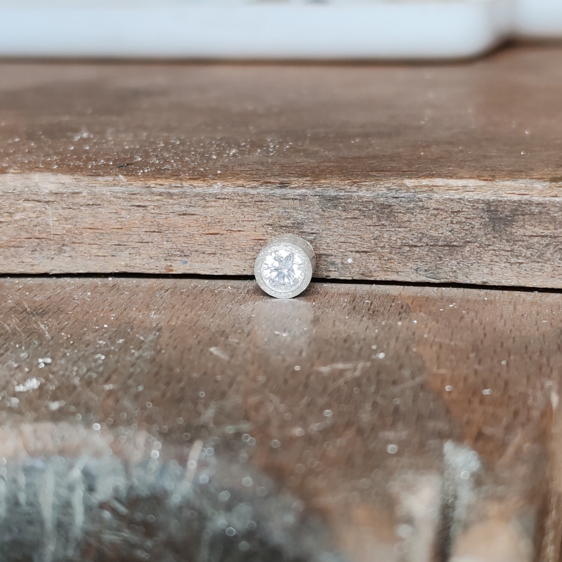 Collier diamant en cours de fabrication (2)