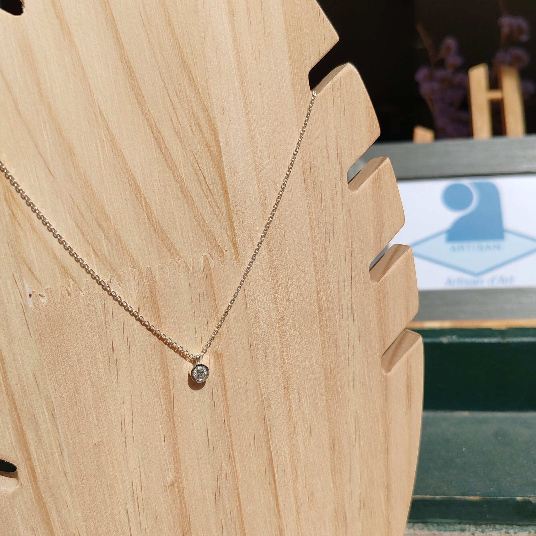 creation-collier-diamant-argent-serti-clos