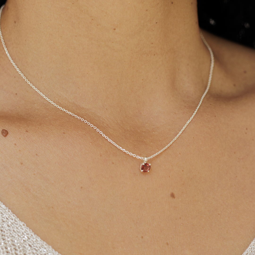 Pendentif grenat 4