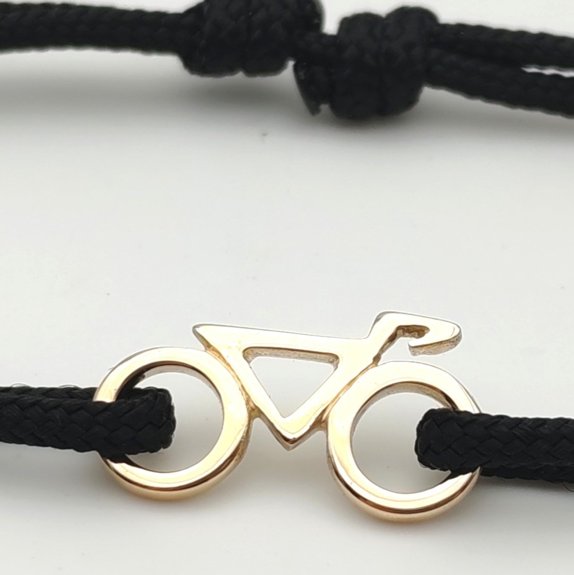 Bracelet vélo en or jaune 750