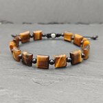 Bracelet homme Kalahari oeil de tigre - Bijouterie JK