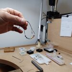 Bracelet 7 chakras argent, bien être et élégance fabrication dans mon atelier de Valbonne