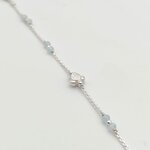 Finesse de la Chaîne Forçat Diamantée Bracelet Tortue