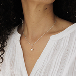 Collier Huahiné perle blanche