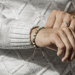 Bracelet Piton turquoise