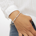 Bracelet Bagan Howlite goldfilled