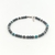 Bracelet stone free 4 mm hématite, apatite et argent
