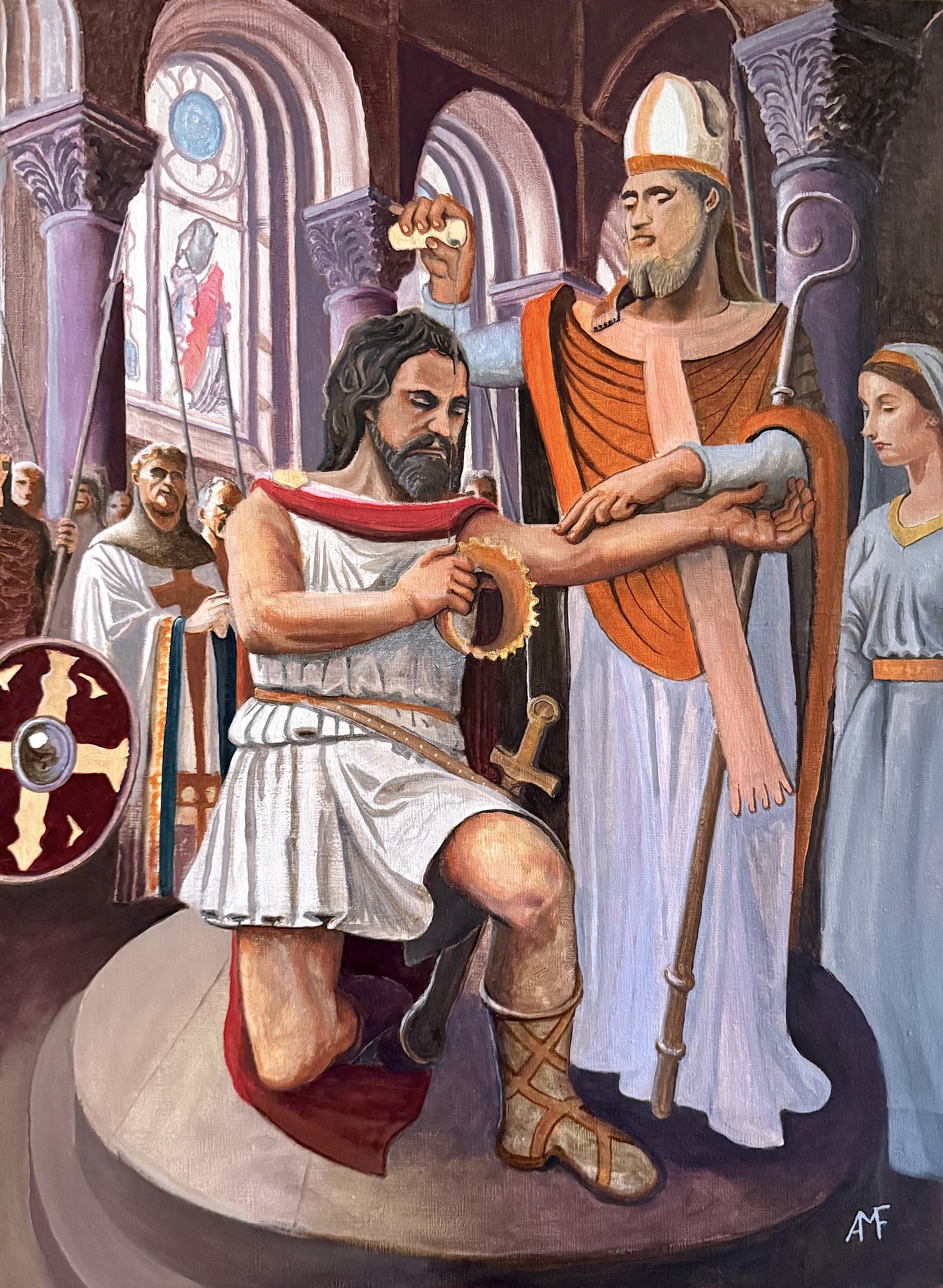 Le baptème de Clovis