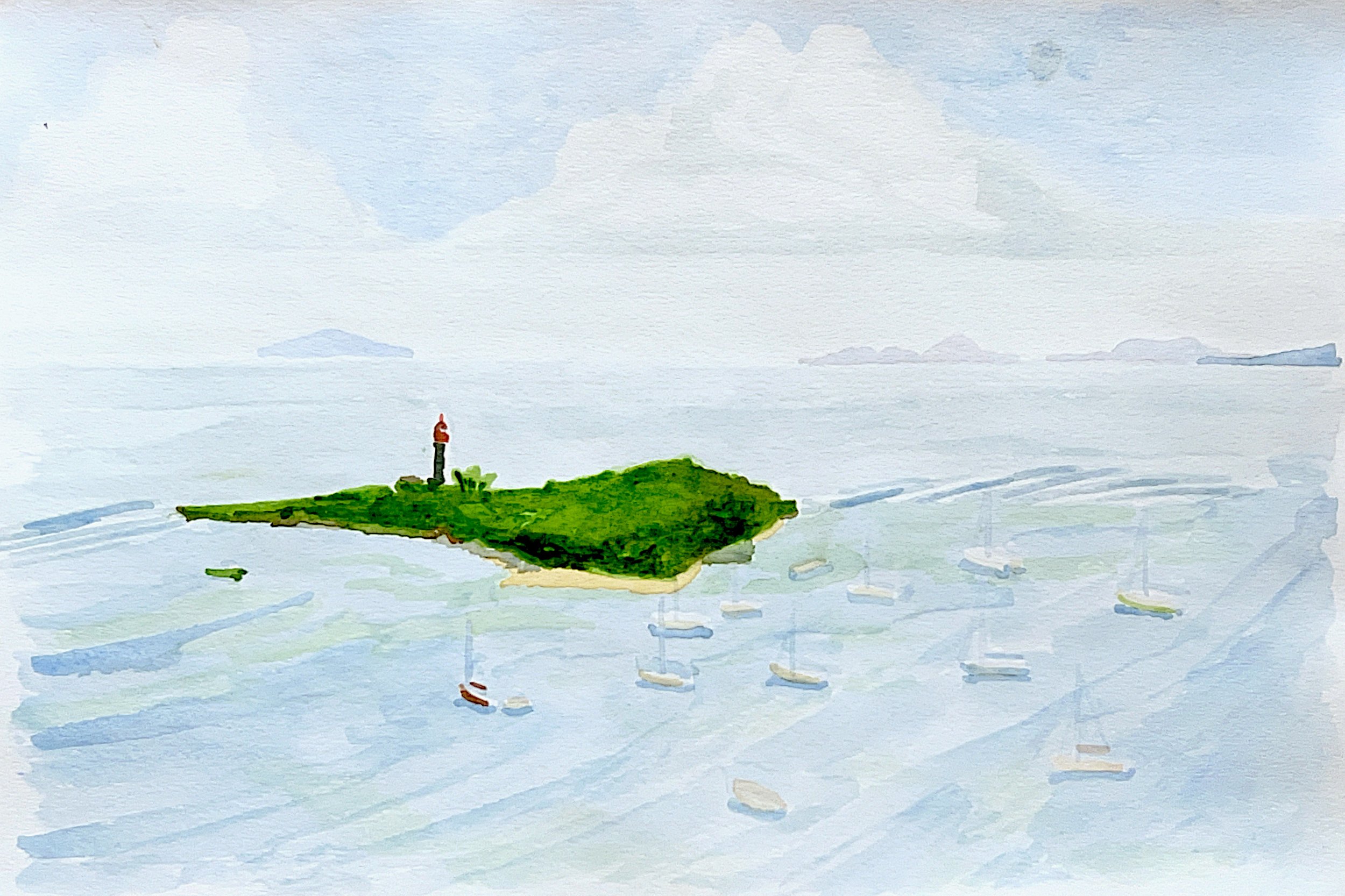 LIlot Gosier et les Saintes