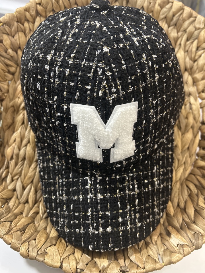 casquette polyester noire