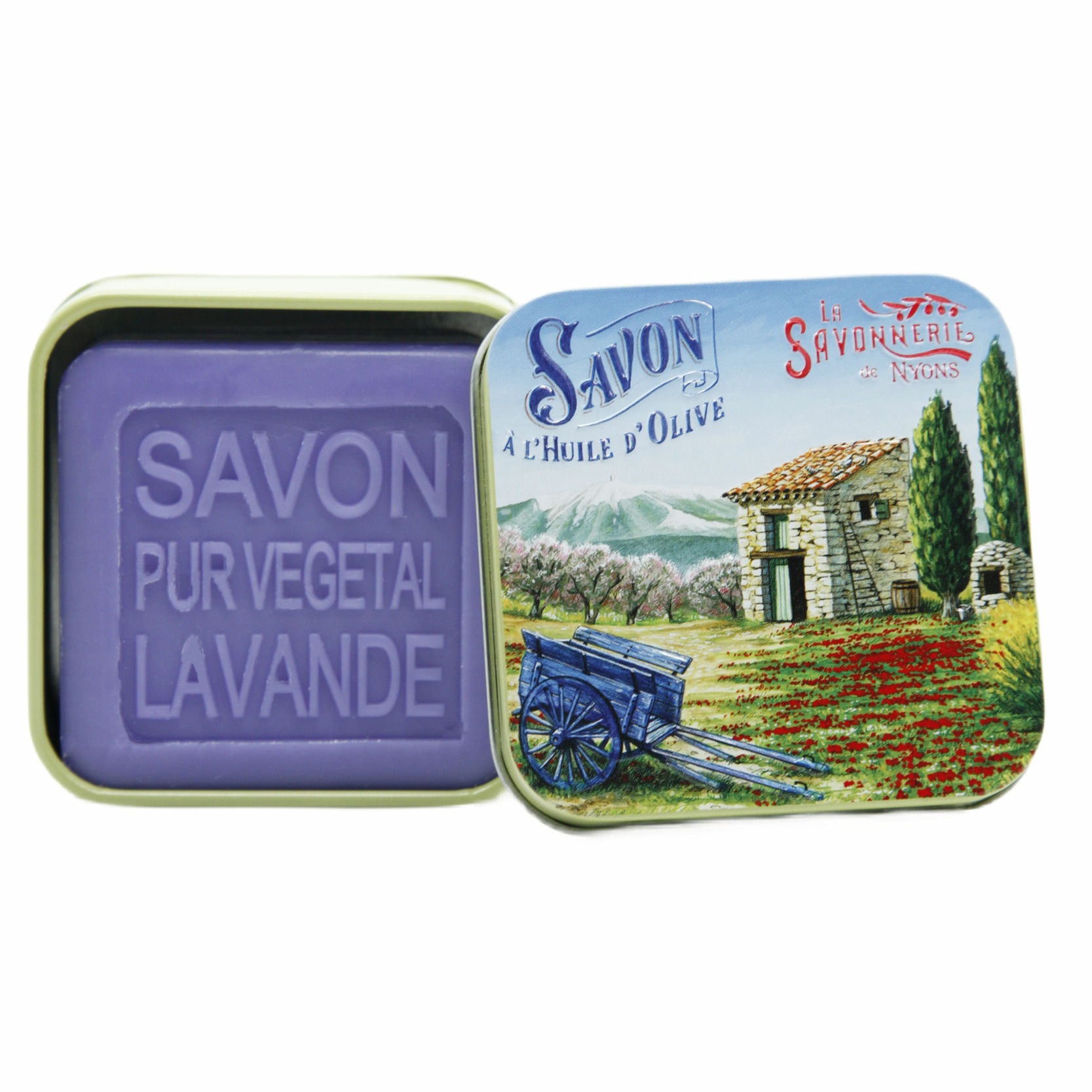 3.5oz, Lavander Soap in The Shed Tin Box