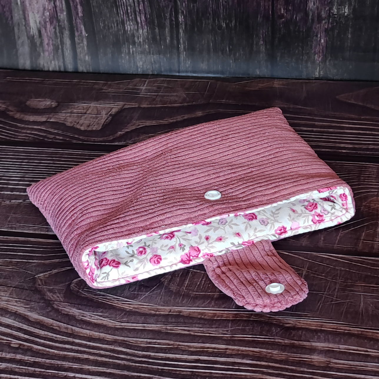 Housse pour livre de poche collection Fleurs Sauvages2