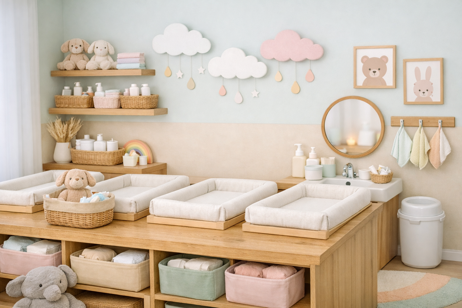 espace change creche