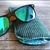 Etui à lunettes velours vert sapin vert feuillages