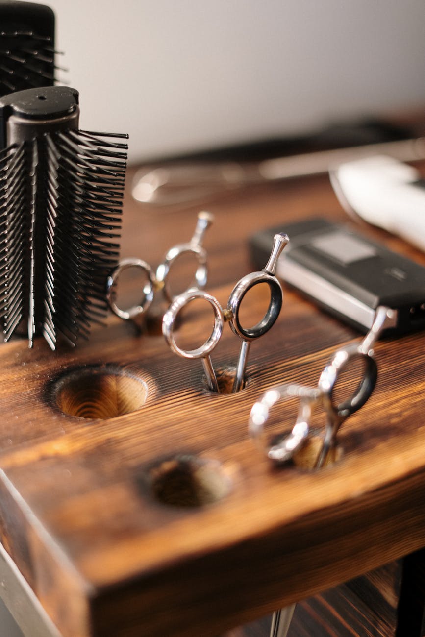 photos gratuites de amenagement du salon barbier beaute