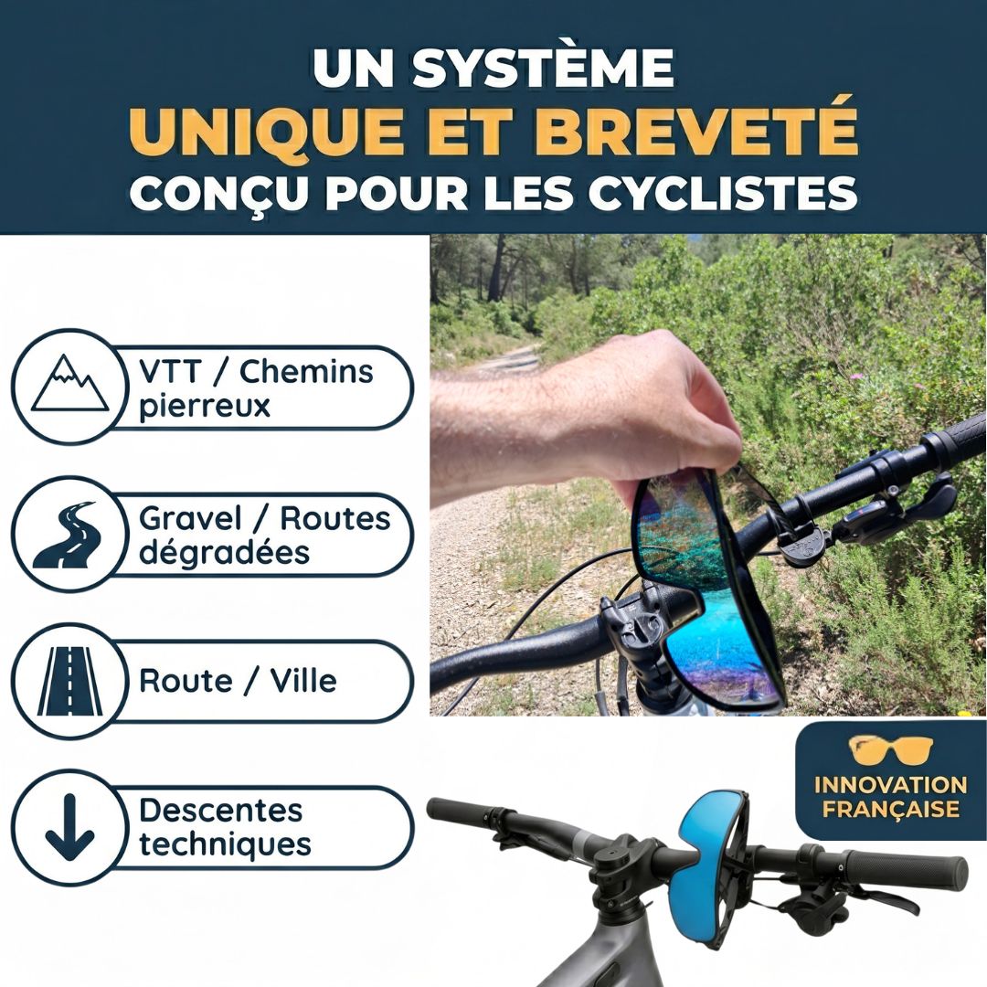 Installer le porte-lunettes KOLOLULU sans outil en 3 étapes