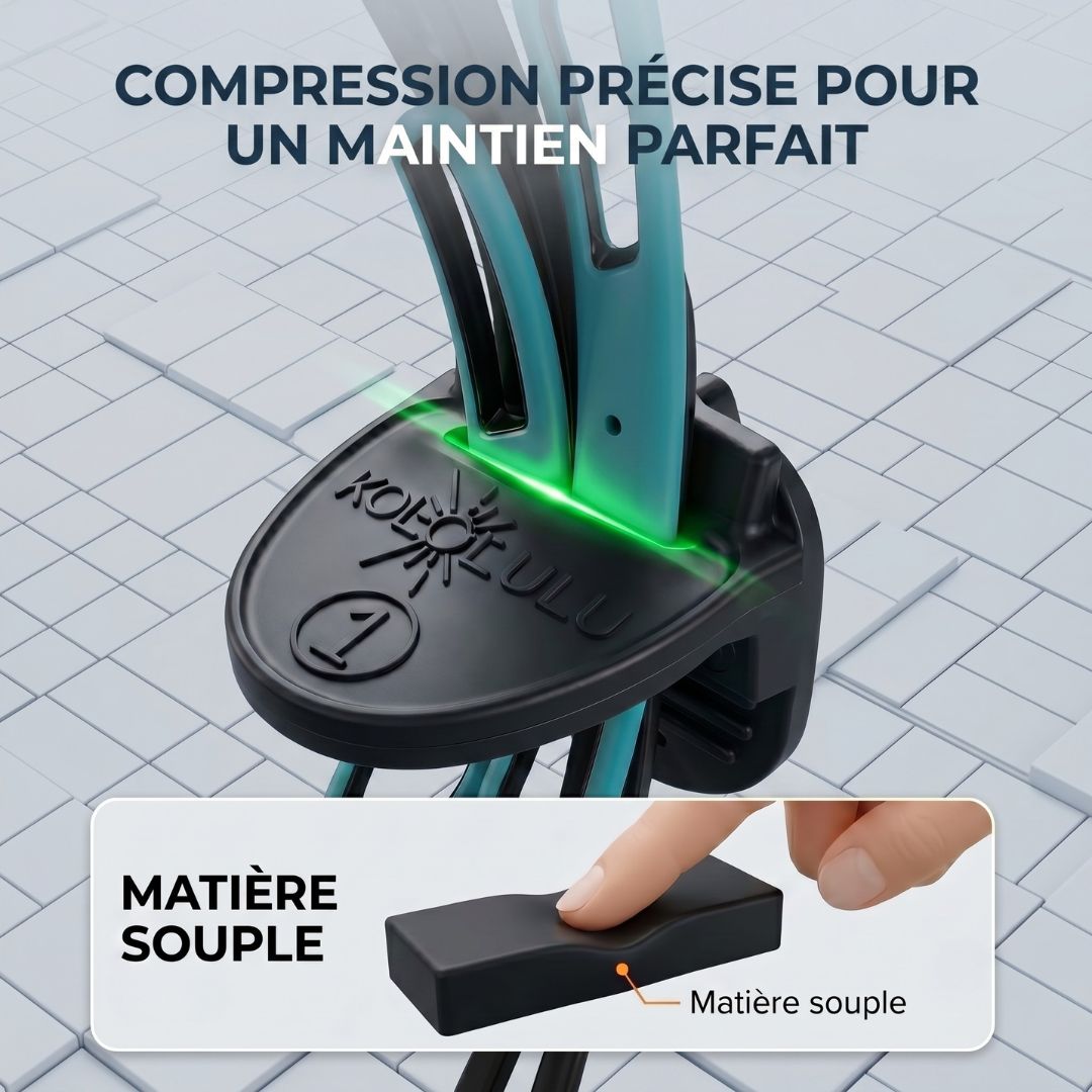 Compression précise pour un maintien parfait — matière souple KOLOLULU