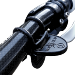 Photo vue support à lunette sur guidon VTT