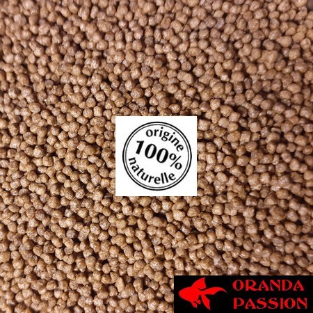 Nourriture 3 mm pour grand voile de chine oranda tête de lion