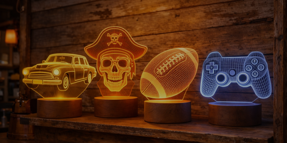 Lampes LED 3D
