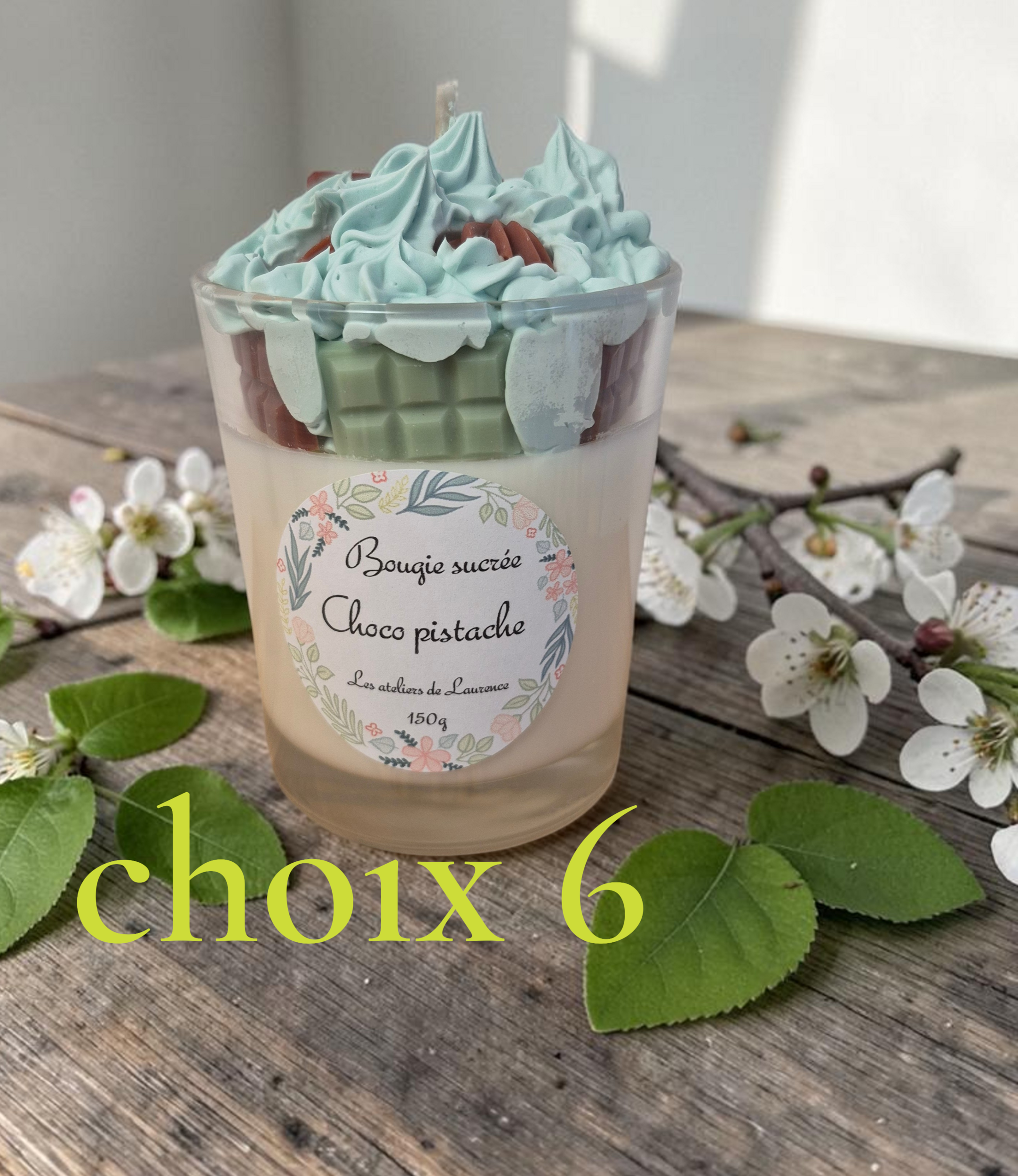 CHOIX 6 PISTACHE