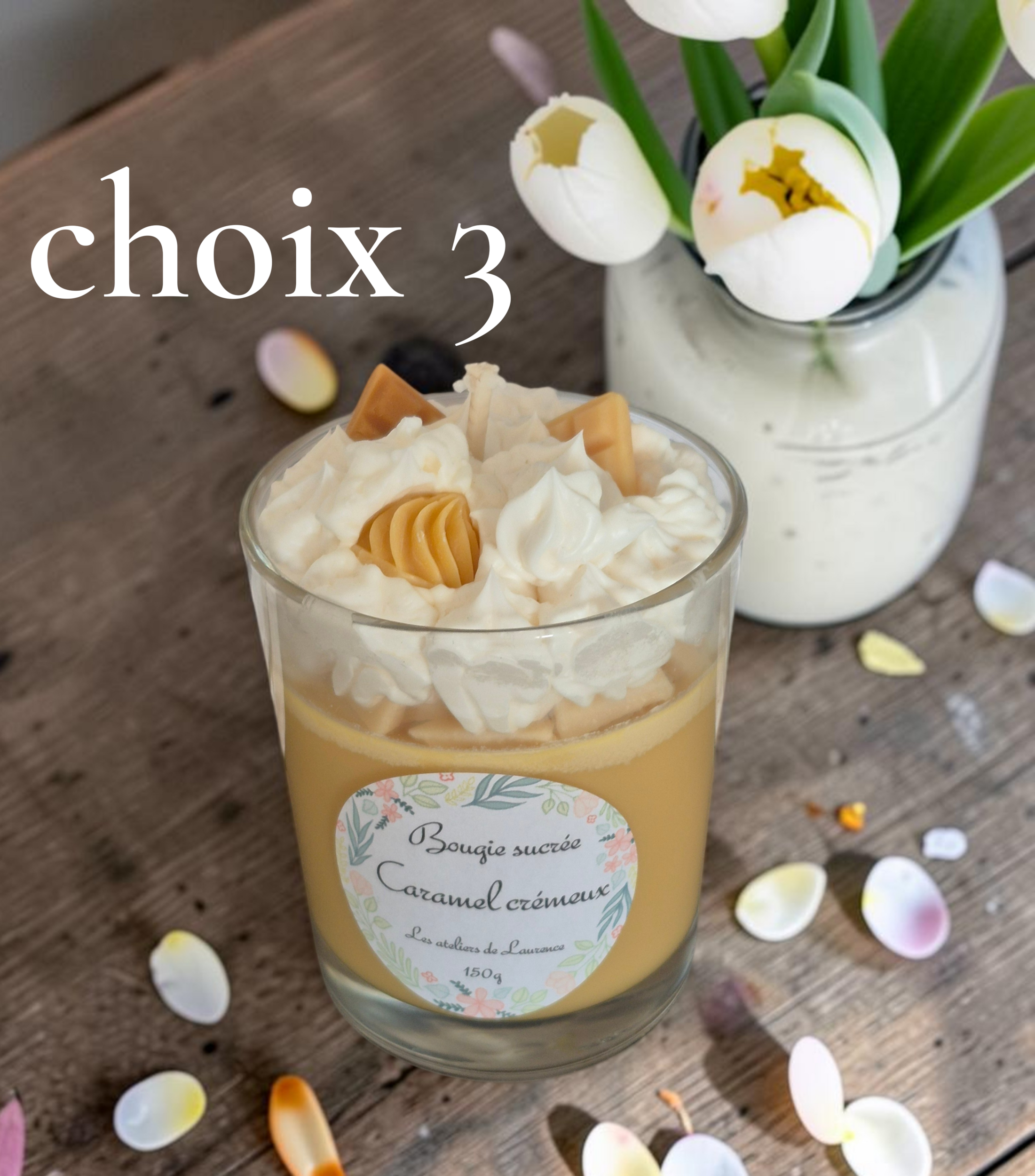 CHOIX 3 CARAMEL CREMEUX