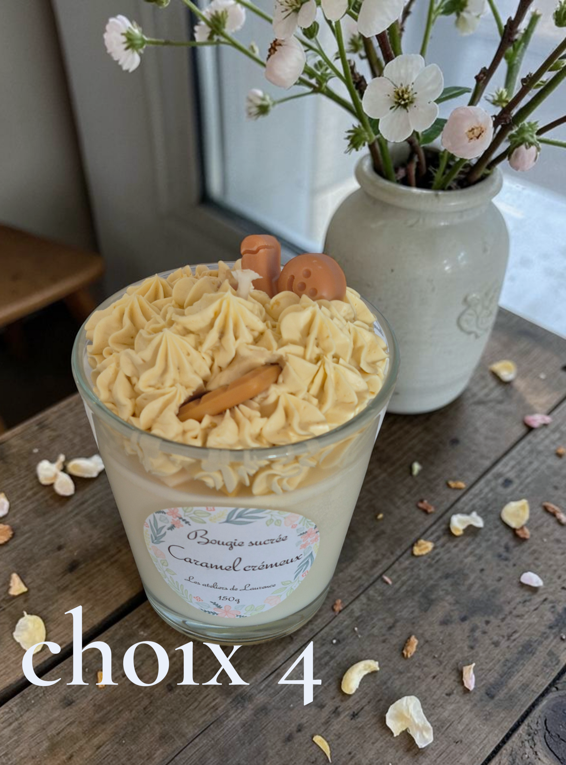 CHOIX 4 CARAMEL CREMEUX