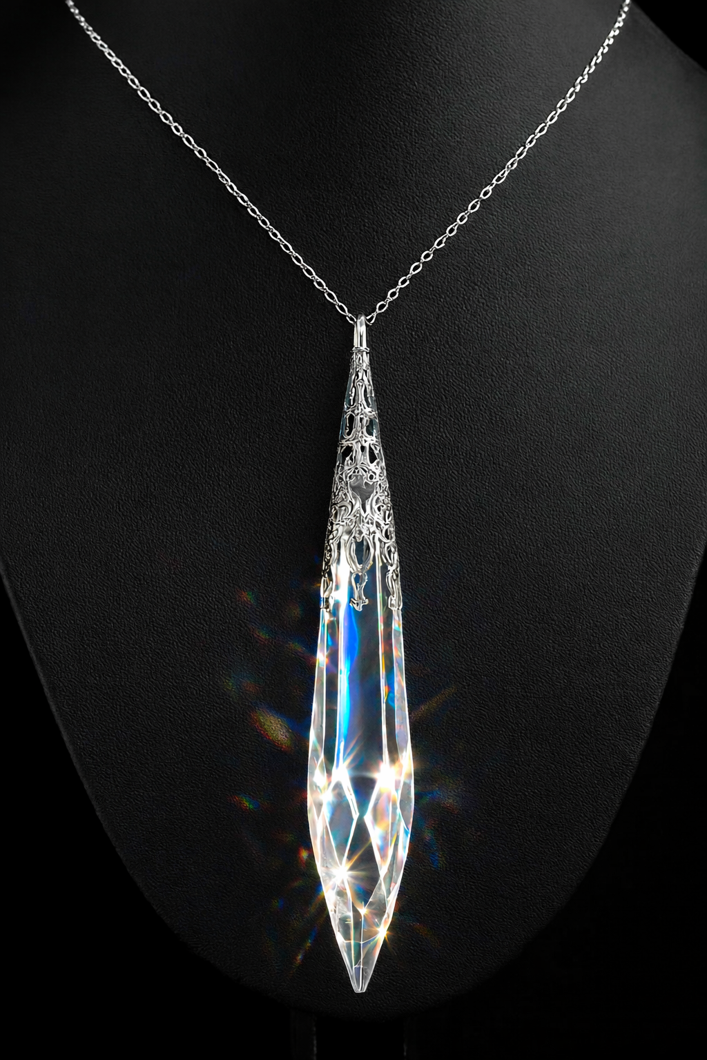 Pendentif en cristal autrichien