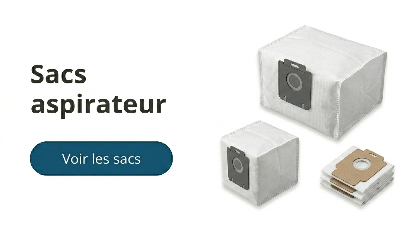 Sacs à poussière de rechange de haute qualité pour robot aspirateur - Kleni