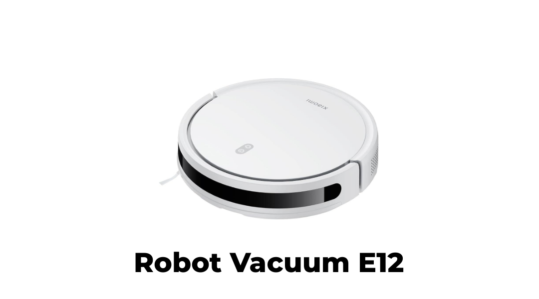 robot aspirateur xiaomi robot vacuum e12