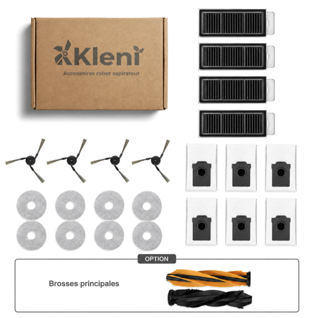 Kit D'accessoires Pour Aspirateur Robot – Pièces De Rechange Génériques SODIAL