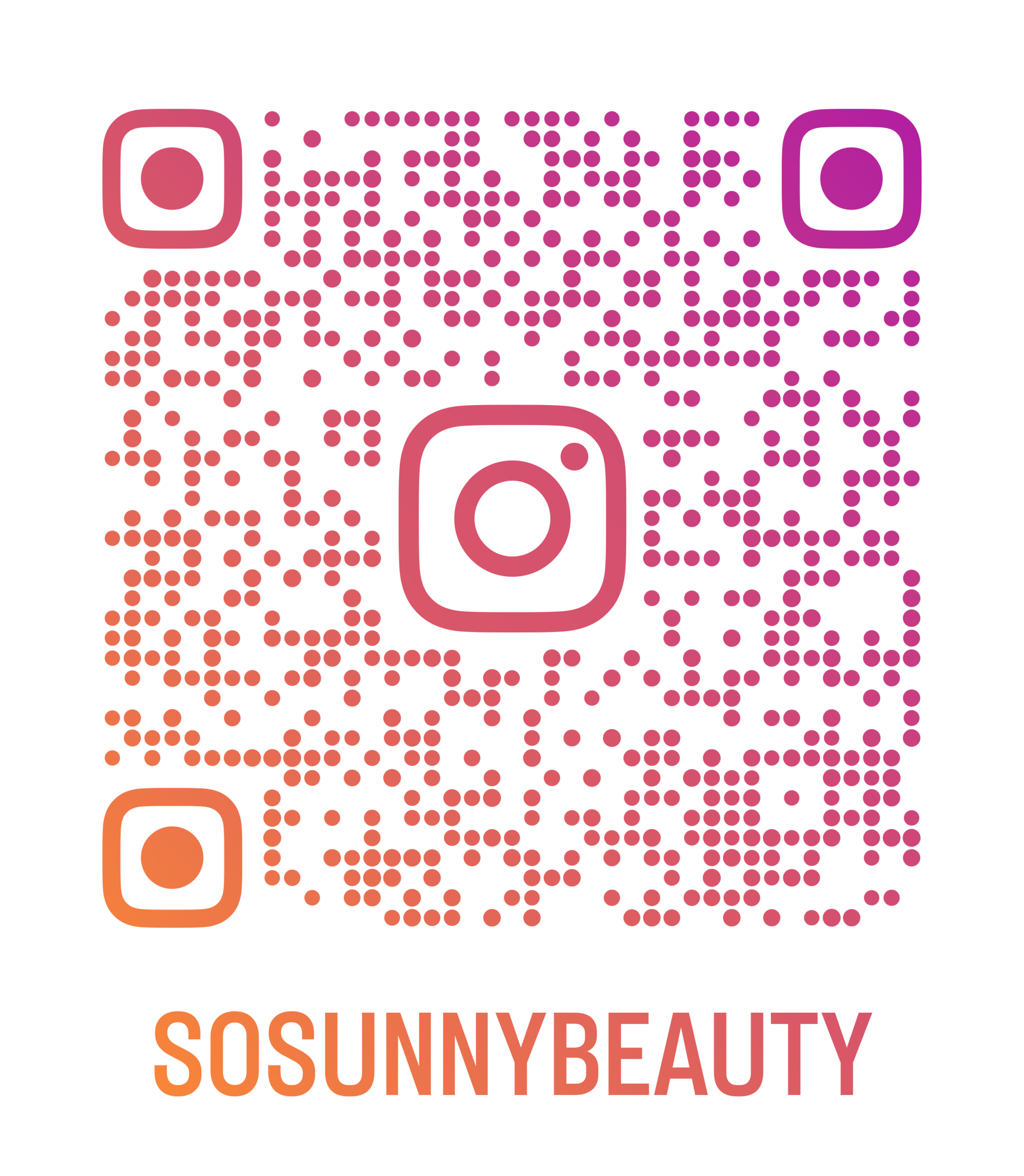 sosunnybeauty qr