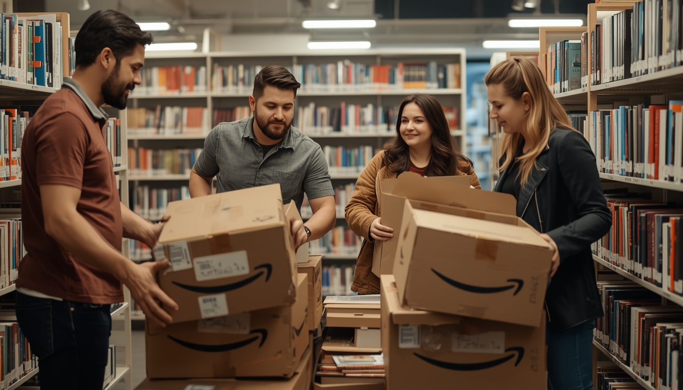Votre-librairie.com, notre équipe installe vos livres