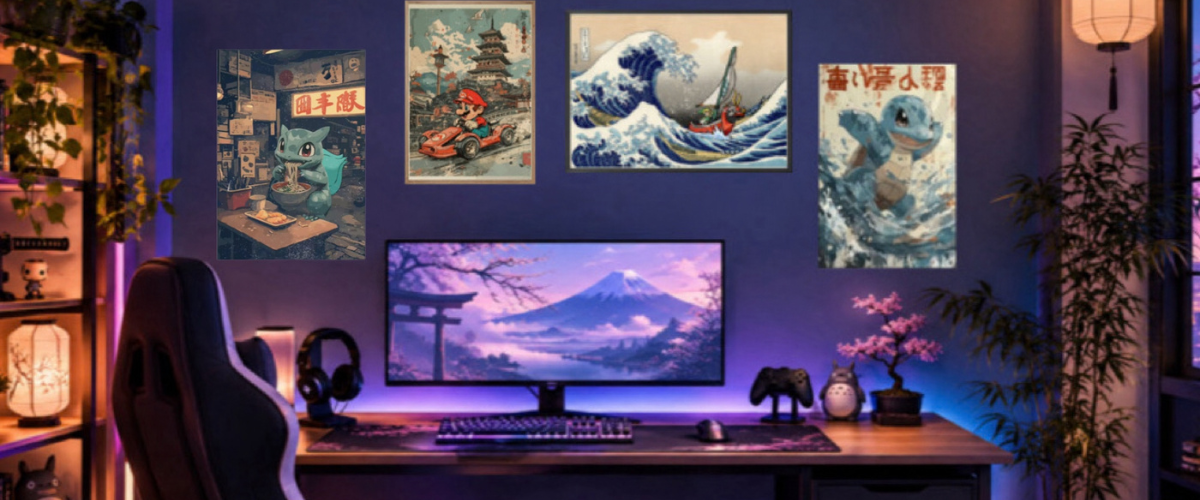 Art mural gaming : comment choisir la pièce qui fait tout