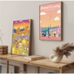 affiches animalcrossing artmural deco interieur maison