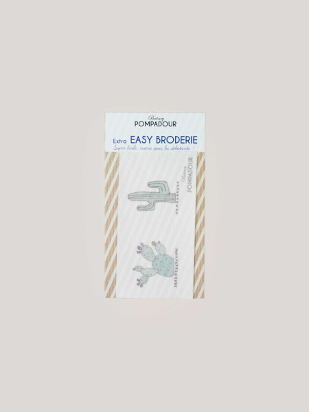 Kit de broderie cactus – recharge motif et fils
