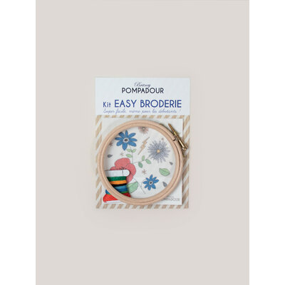 Big kit de broderie flowers