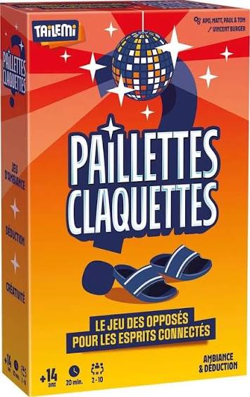 PAILLETTES CLAQUETTES