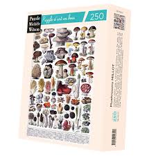 PUZZLE EN BOIS 250 PCS LES CHAMPIGNONS