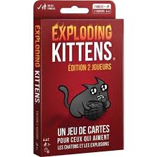 EXPLODING KITTENS EDITION 2 JOUEURS