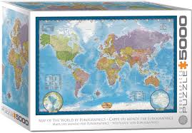 MAP OF THE WORLD