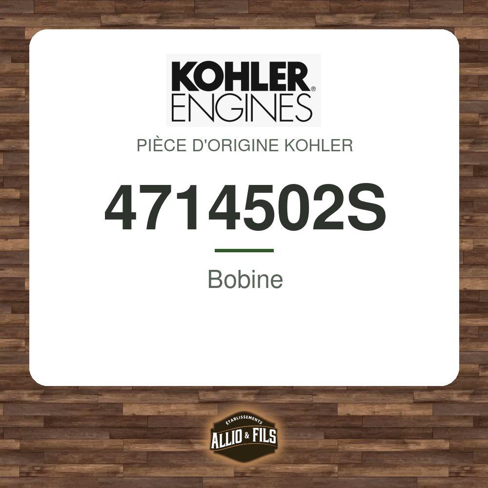 Bobine - Kohler 4714502S