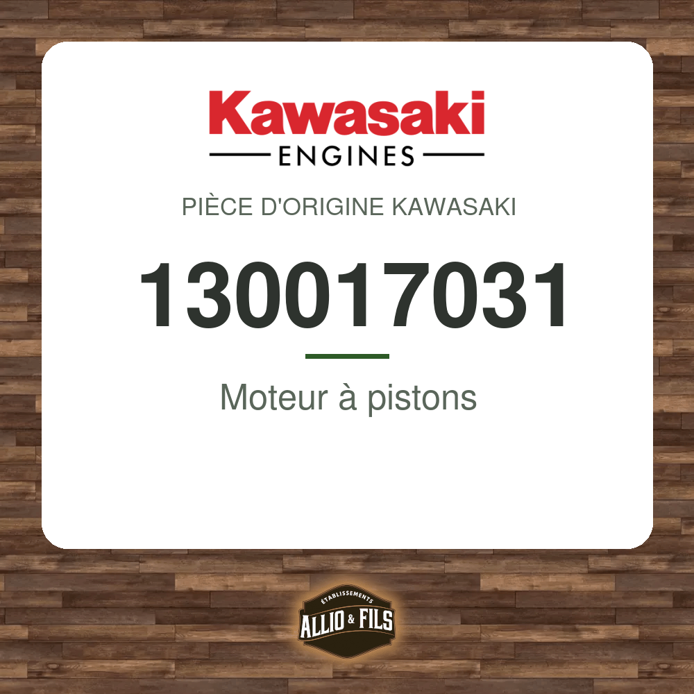 Moteur à pistons - Kawasaki 130017031