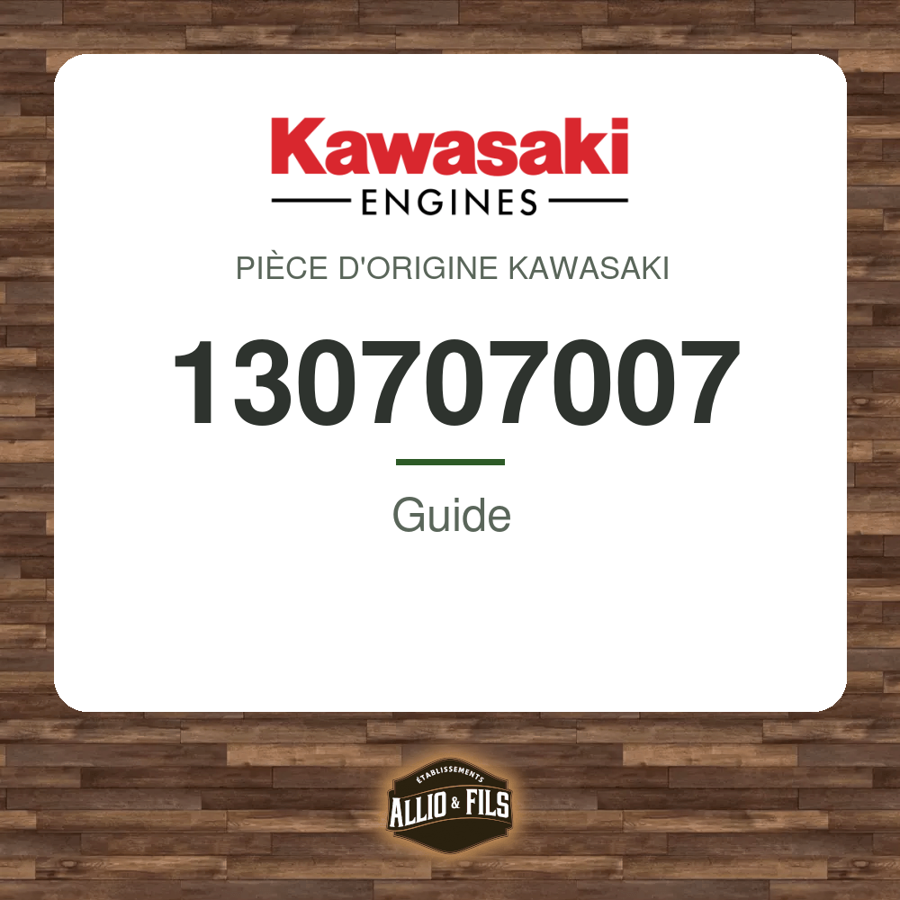 Guide - Kawasaki 130707007