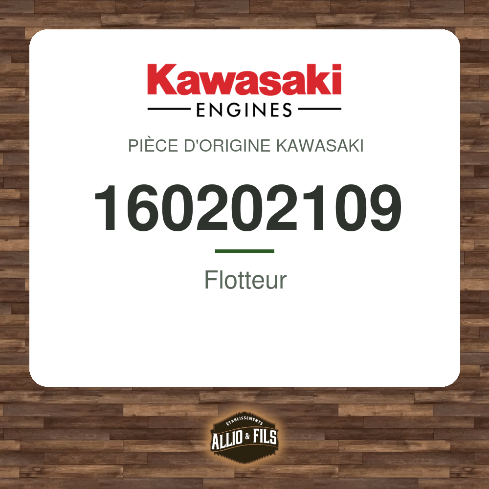 Flotteur - Kawasaki 160202109