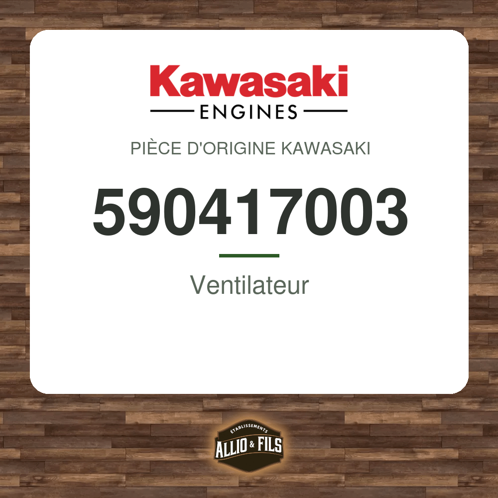 Ventilateur - Kawasaki 590417003