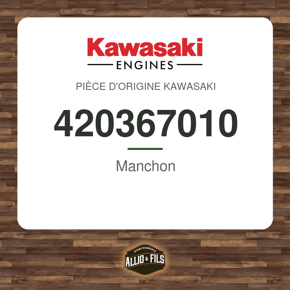 Manchon - Kawasaki 420367010