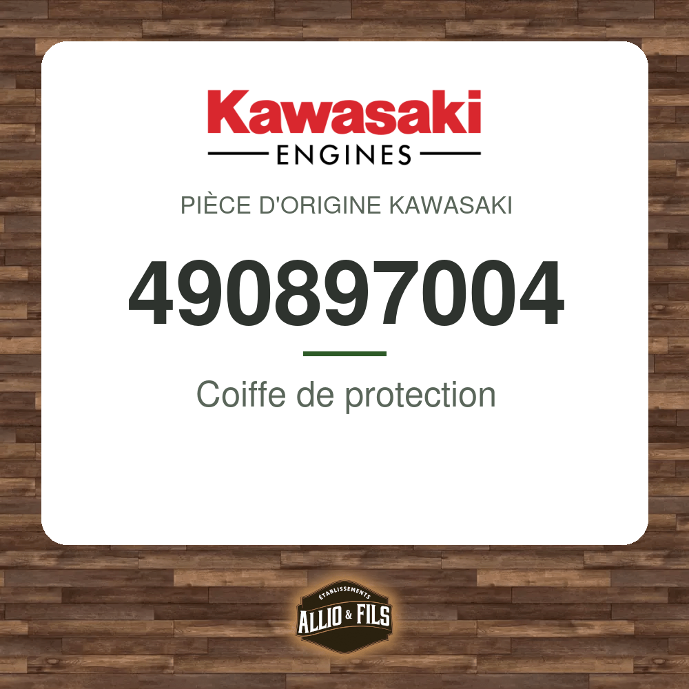 Coiffe de protection - Kawasaki 490897004