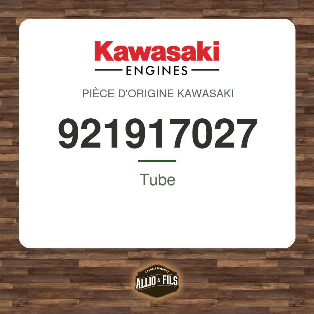Tube - Kawasaki 921917027